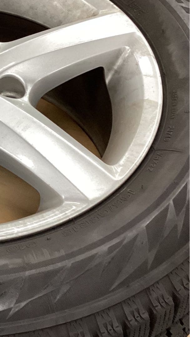 Volkswagen 純正ホイール+ブリジストン各4本 195/65R15