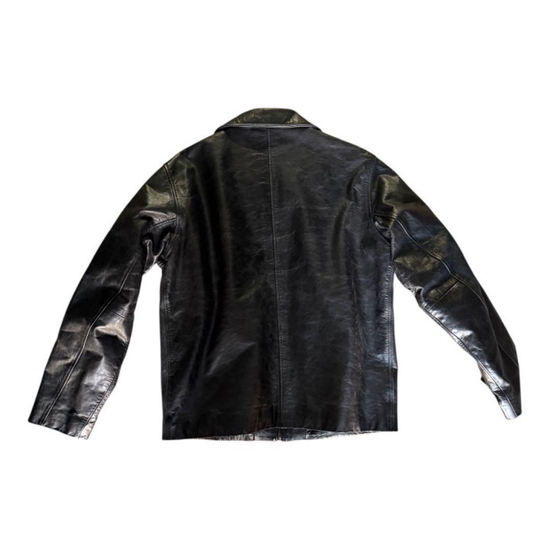 00s old GAP Sサイズ　牛革　フルジップ　レザージャケット