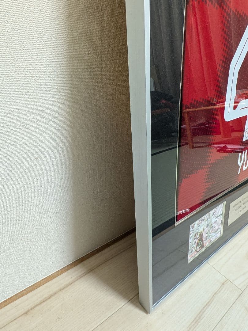 【鹿島アントラーズ】鈴木優磨月間MVP受賞祈念サイン入り特製フレームユニフォーム