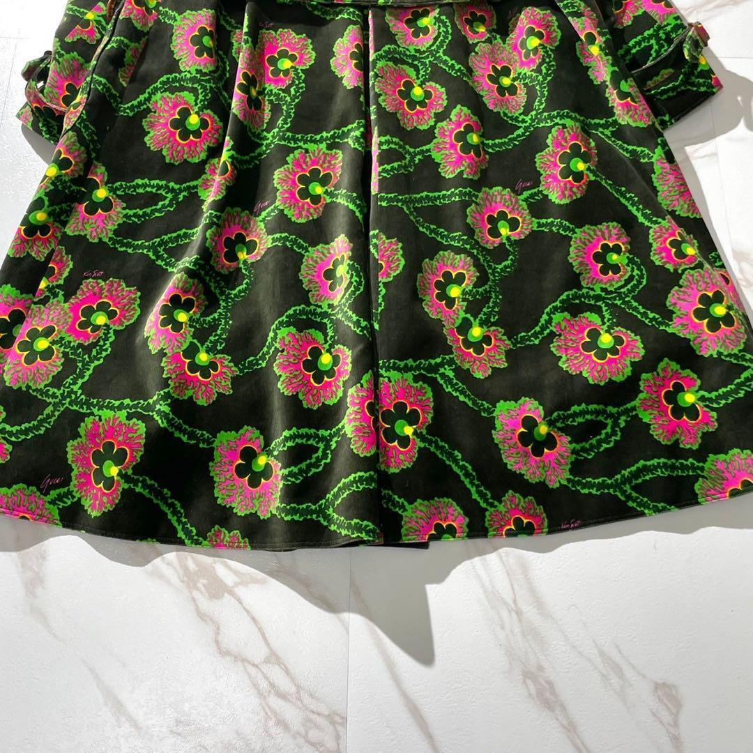 専用 21SS⭐️GUCCI ケンスコットコラボ トレンチコート ベルベット