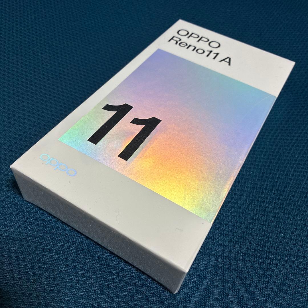 新品未開封 ワイモバイル OPPO Reno 11A ダークグリーン②