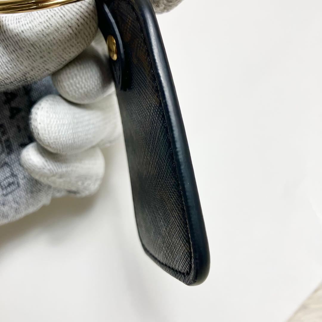 CELINE キーリング キーホルダー レザータグ トリオンフ