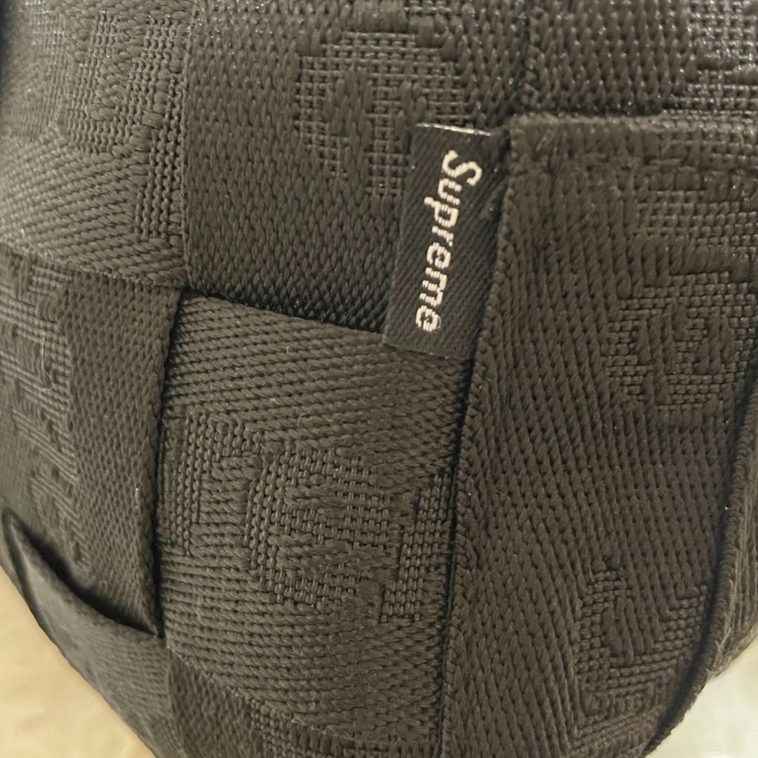 美品 Supreme Woven Utility Bag SS24 黒 ブラック