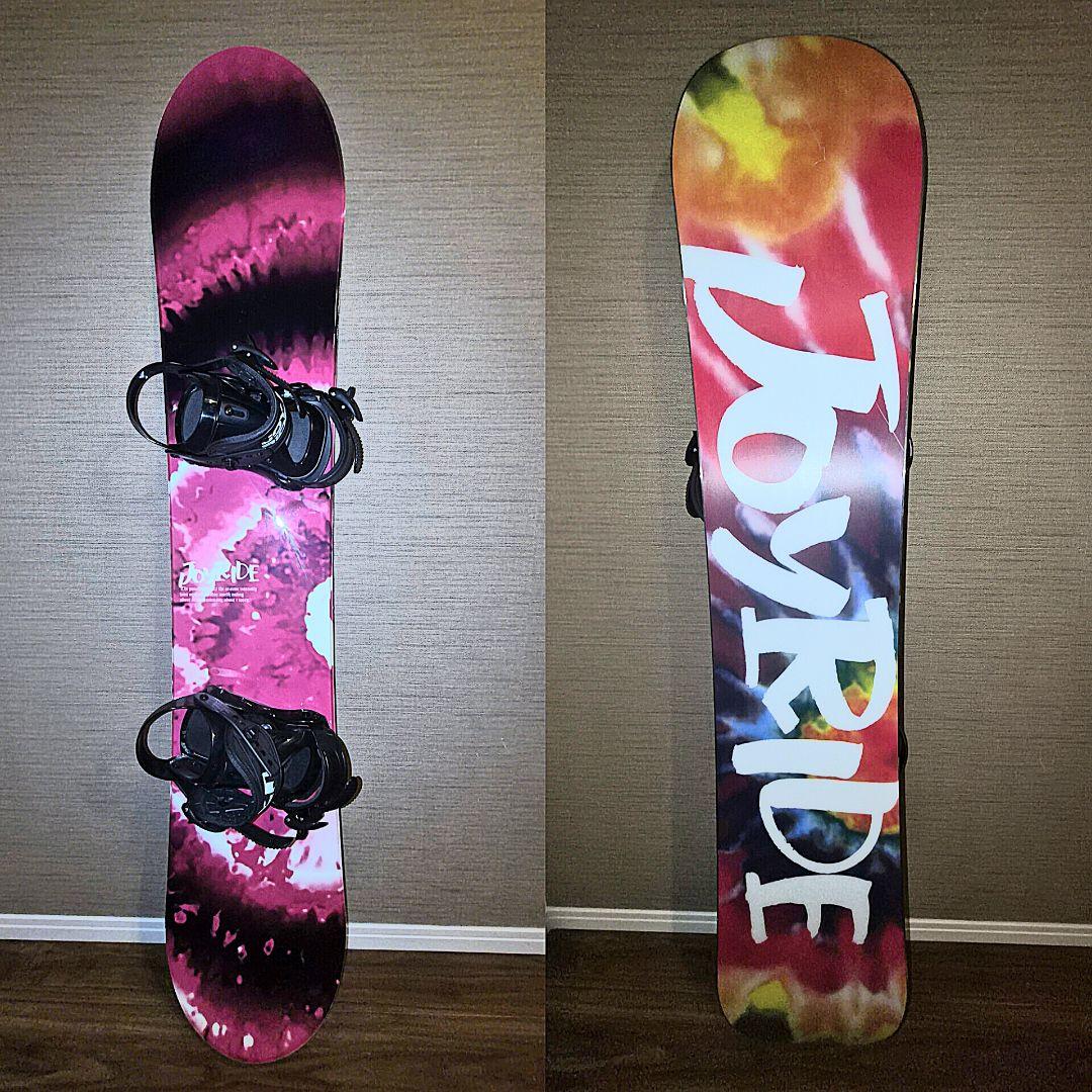 【JOYRIDE】スノボ3点セット 141cm ブーツ25cm