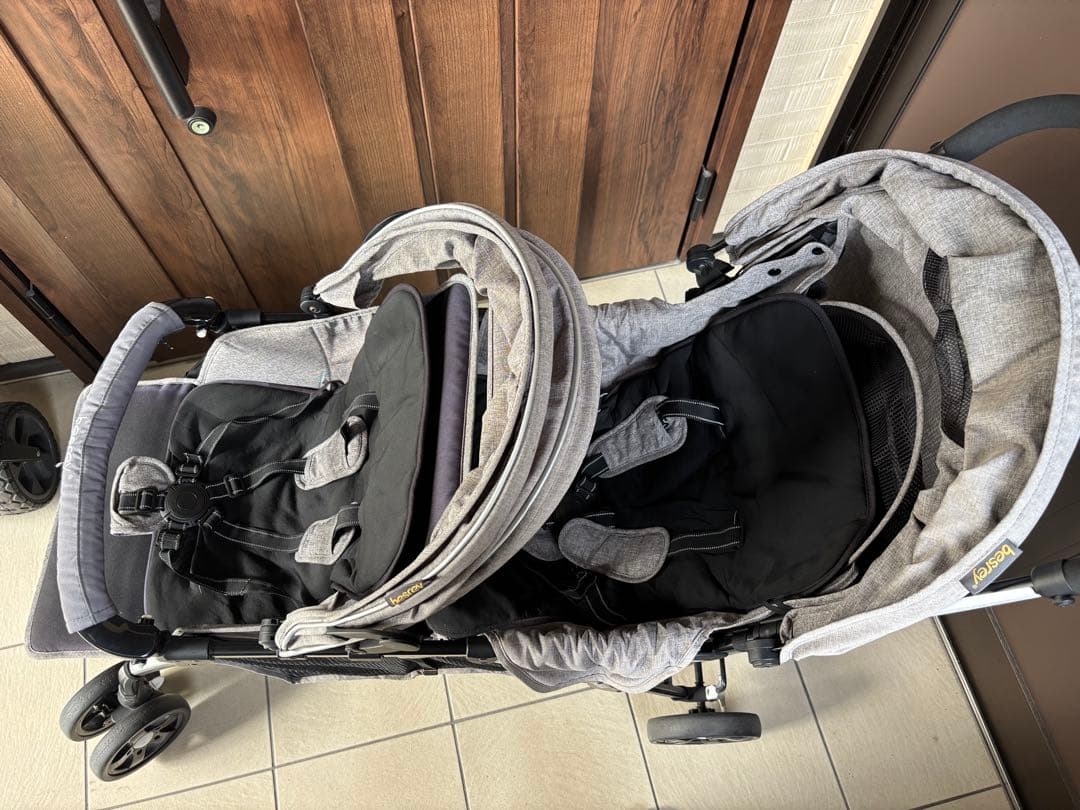 besrey 2人乗りベビーカー　BR-C708S ツインストローラー