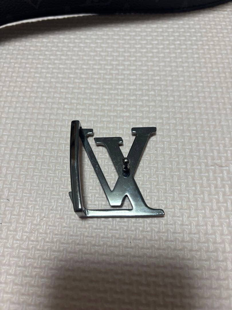 Louis Vuitton ブラック ベルト モノグラム