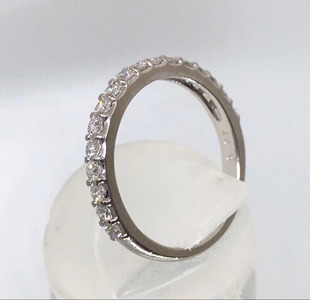 週末セール！！ポンテヴェキオ　ハーフエタニティリング　6号