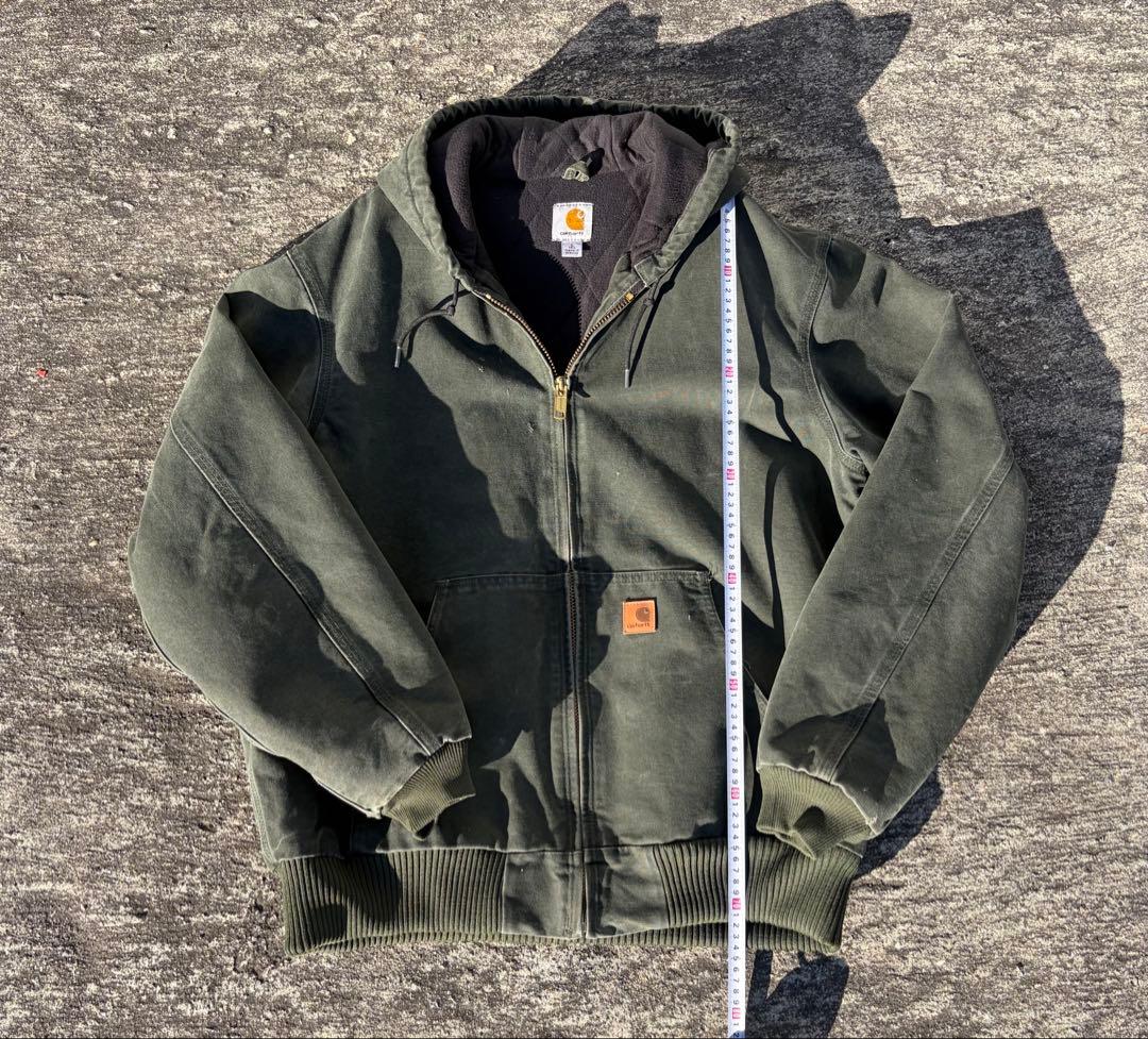 【ゆりひと】Carhartt アクティブジャケット モスグリーン