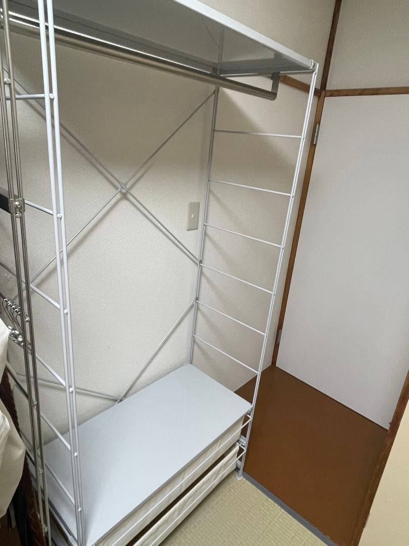 【無印良品】スチールユニットシェルフ　ワードローブ