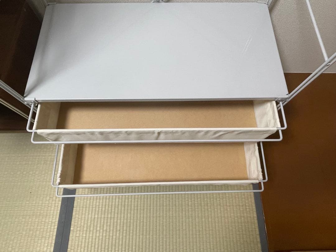 【無印良品】スチールユニットシェルフ　ワードローブ