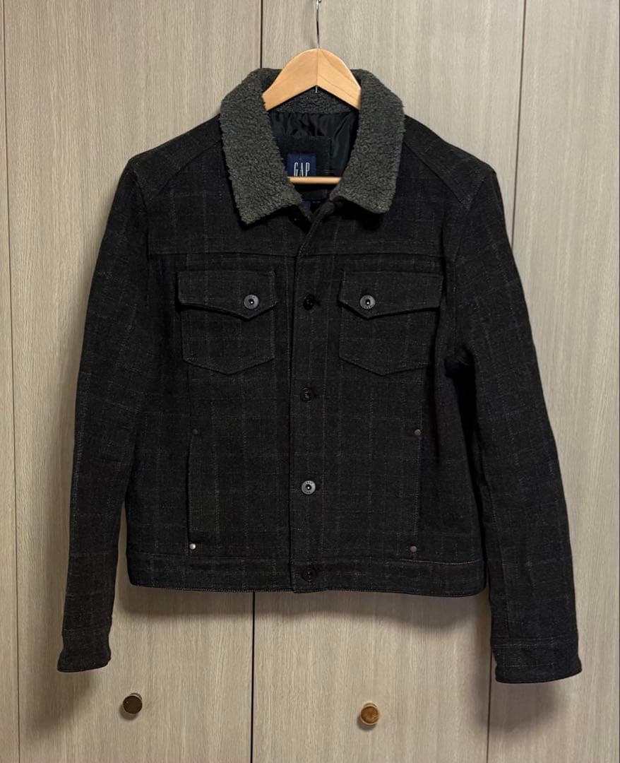 【美品】OLD GAP ウールショートブルゾン