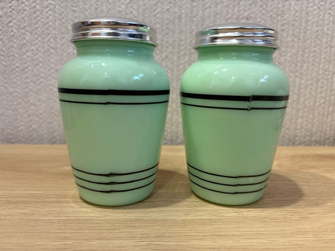 【美品】ファイヤーキング ジェダイ ソルト＆ペッパー シェーカー ペア 無刻印