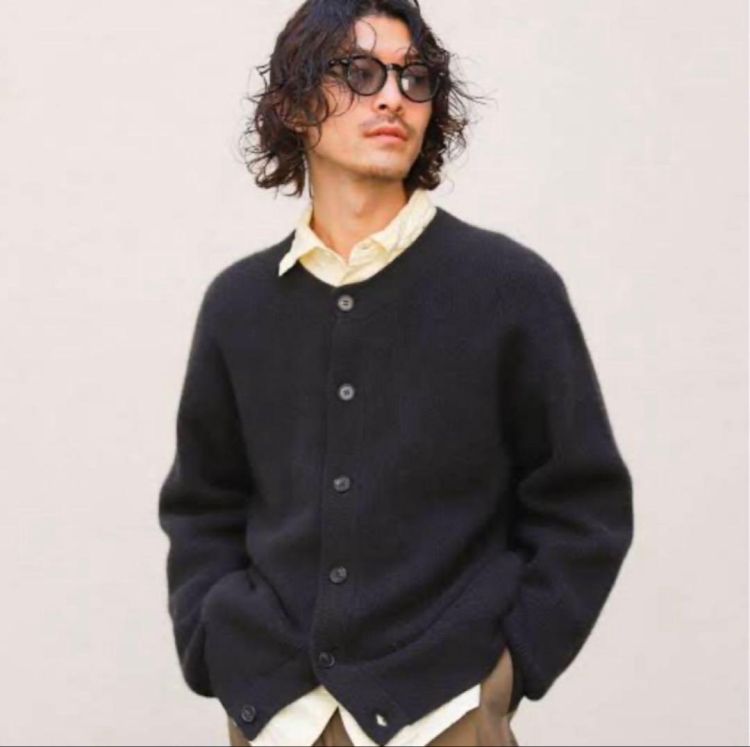 BATONER × ARKnets カシミヤ fox cardigan