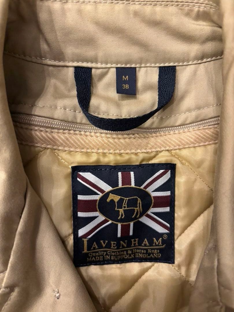 LAVENHAM ベージュ ライナー付コート