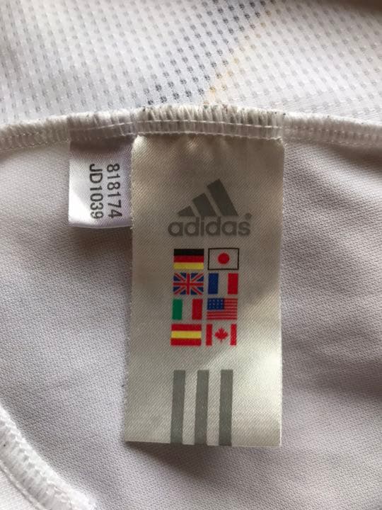 正規品 adidas 日本代表「7」中田英寿 半袖 2XO ユニフォーム