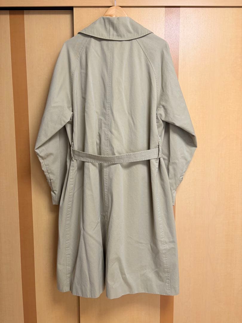 COMOLI 21SS ウォッシュドタイロッケンコート SIZE 3