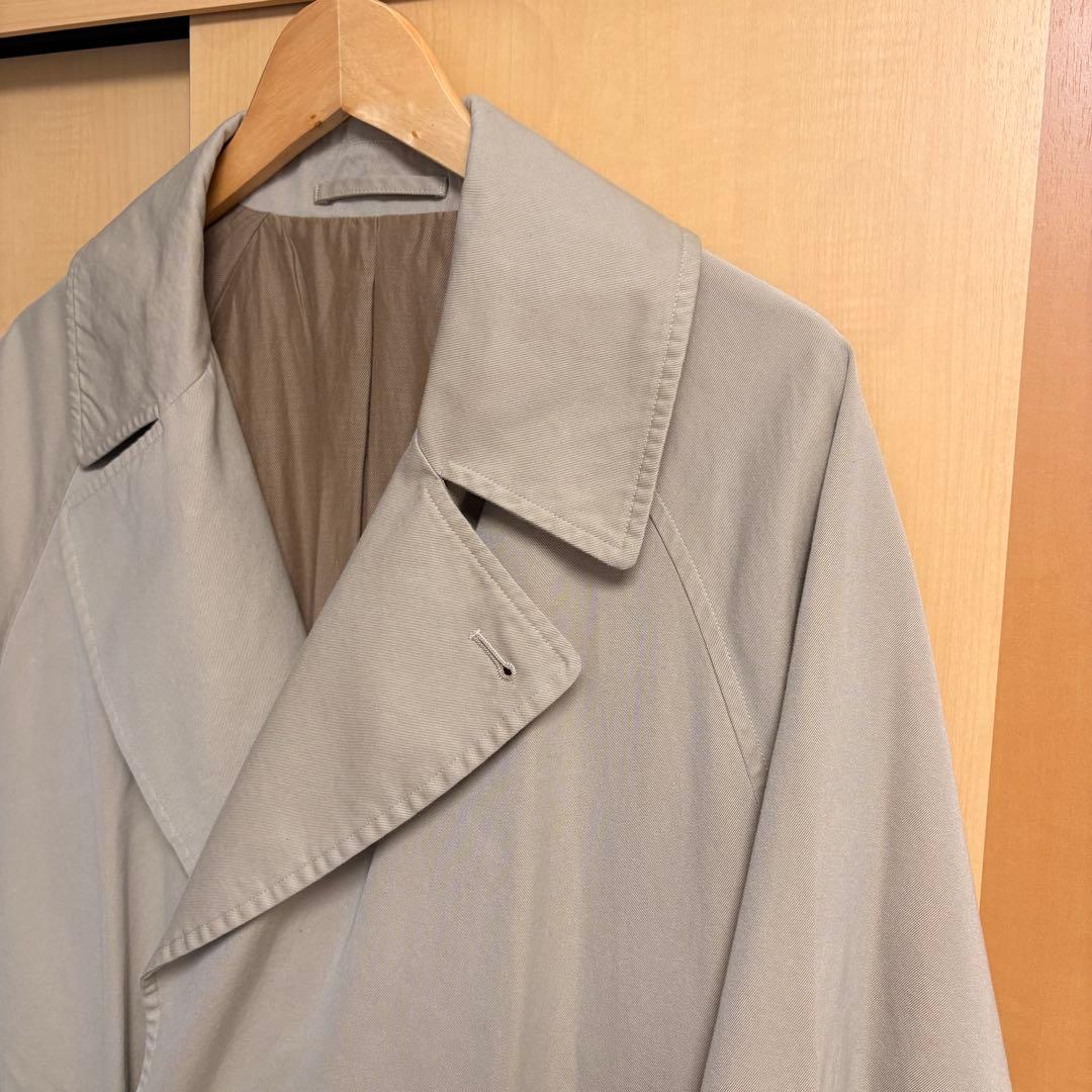 COMOLI 21SS ウォッシュドタイロッケンコート SIZE 3