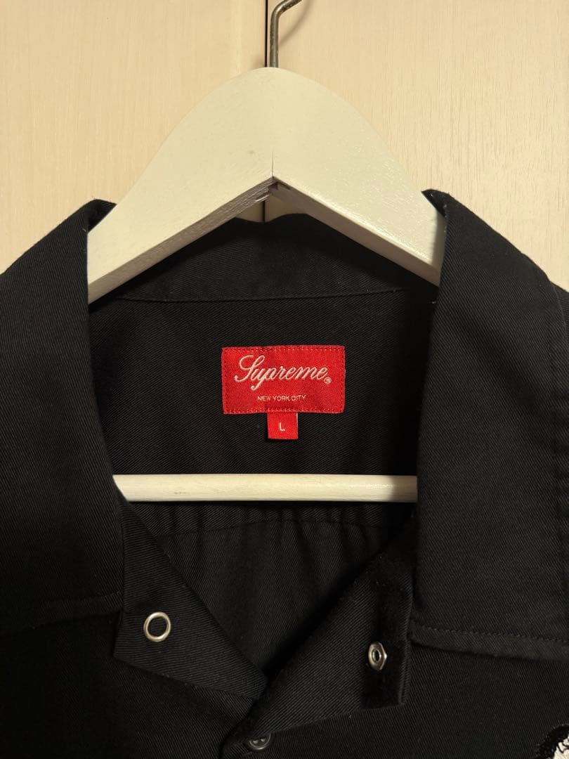 トップス supreme pin up work shirt