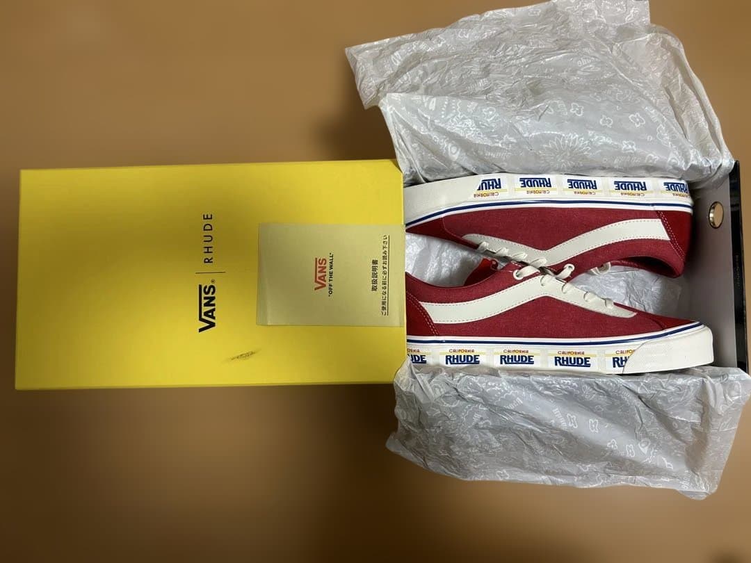 【2/15までの出品】Vans x RHUDE コラボ Bold Ni 28㎝