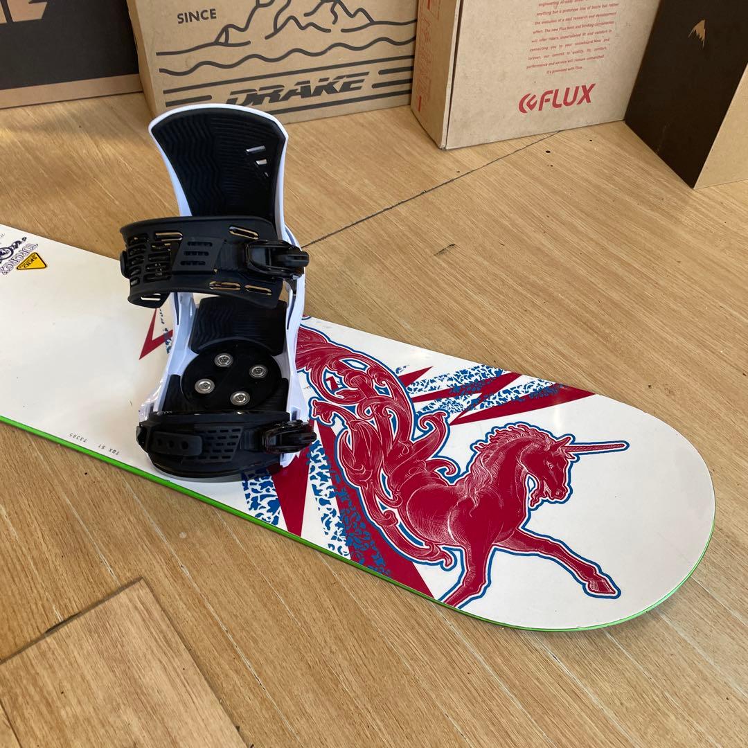 TORQREX×HEAD　良質国産　スノーボードセットOGASAKA製　バイン付