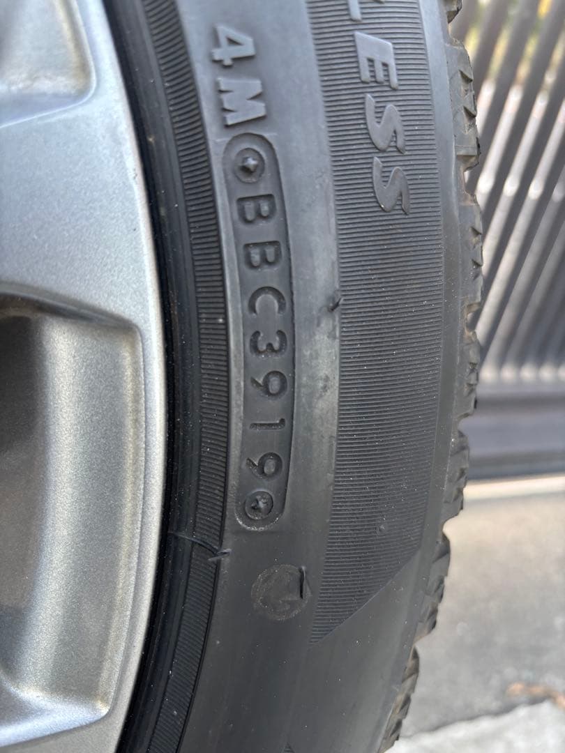 か*れ様 210系クラウンホイール 17インチ 4本 215/50R17 VRX