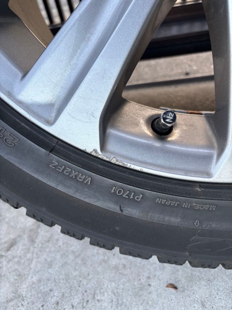 か*れ様 210系クラウンホイール 17インチ 4本 215/50R17 VRX