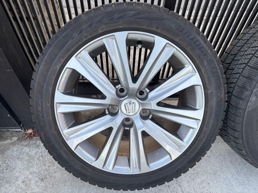 か*れ様 210系クラウンホイール 17インチ 4本 215/50R17 VRX