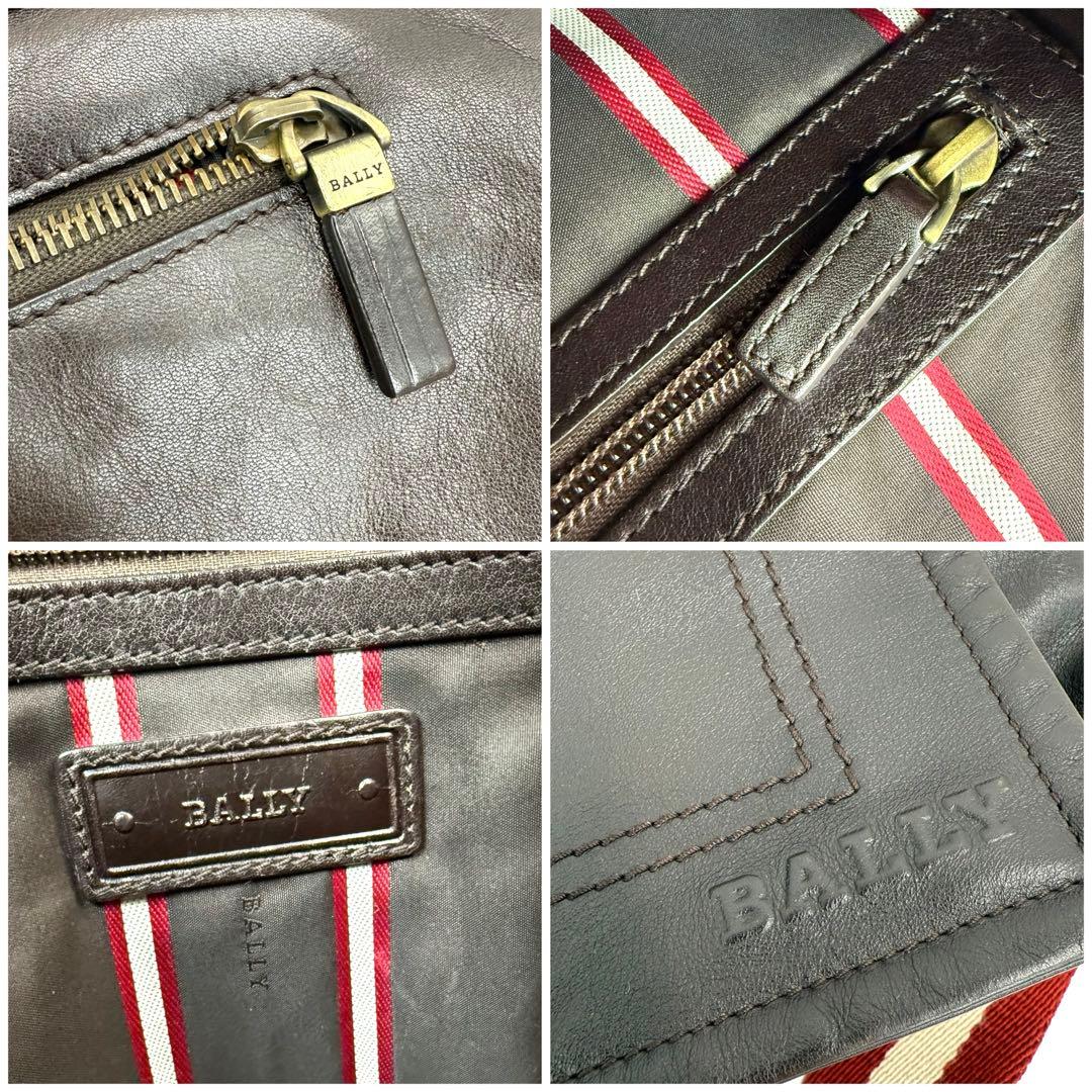 ✨美品✨BALLY バリー レザー メッセンジャーバッグ A4対応 ブラウン