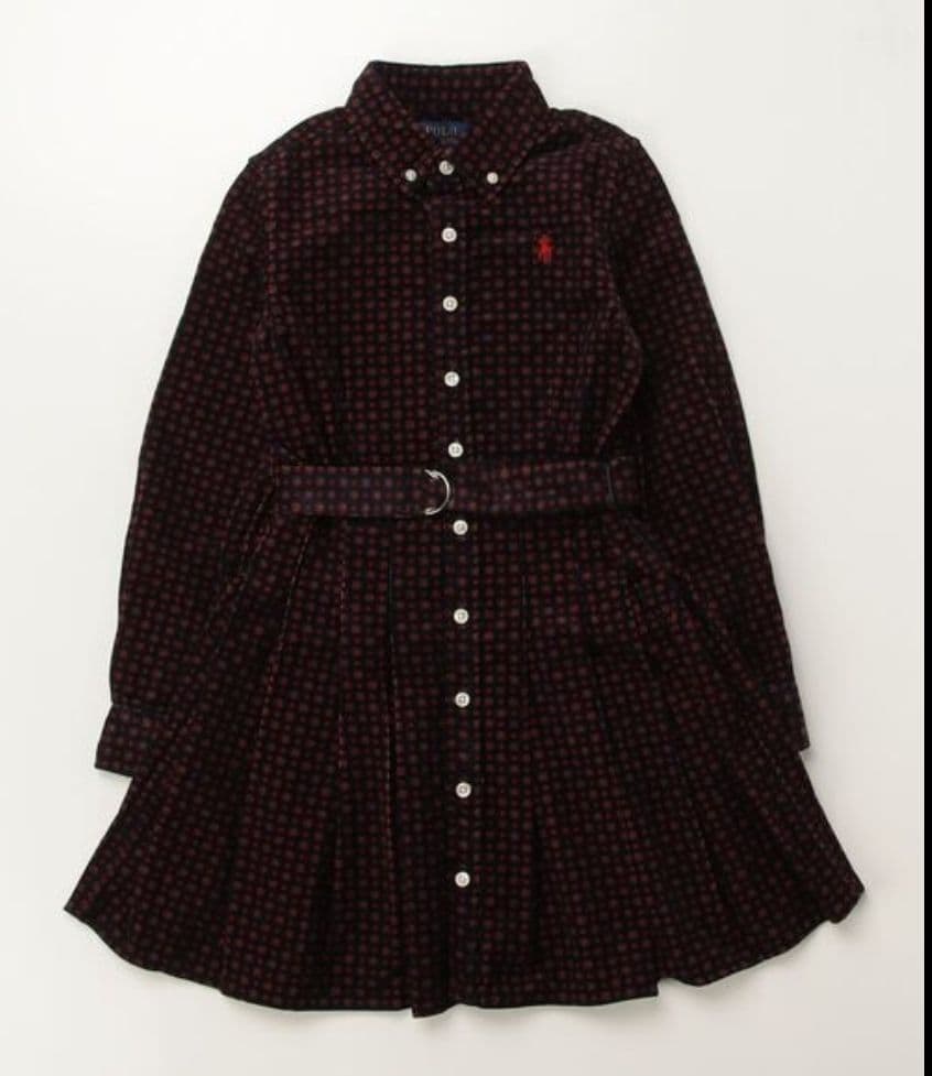 新品タグ付 POLO RALPH LAUREN コーディロイ　ワンピース160