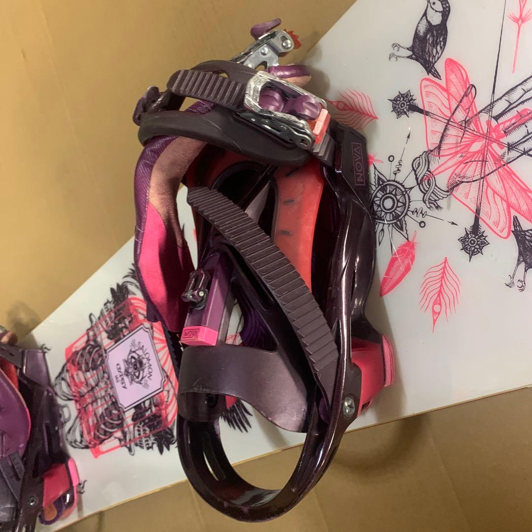 GYPSY SALOMON 143 スノーボード セット