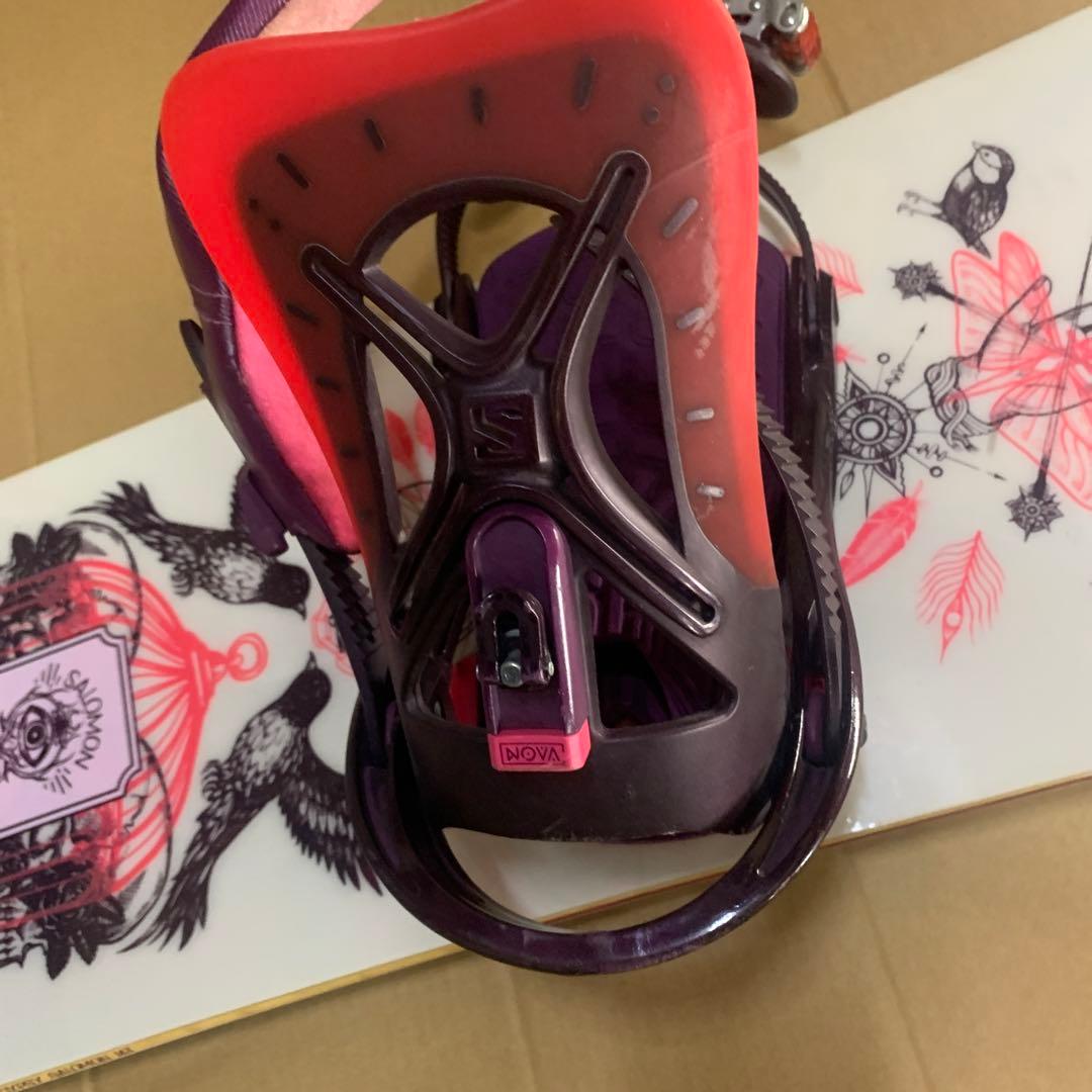 GYPSY SALOMON 143 スノーボード セット