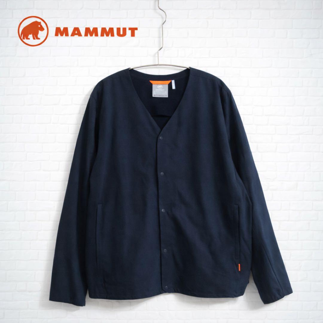 MAMMUT Active SO カーディガン XL ネイビー ソフトシェル