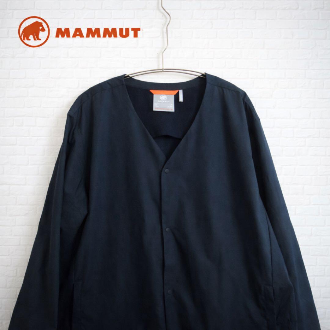 MAMMUT Active SO カーディガン XL ネイビー ソフトシェル