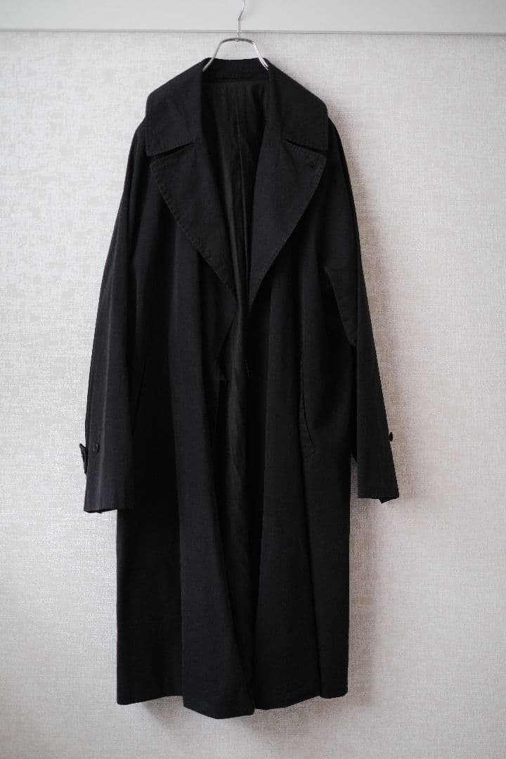 hk　COMOLI 【3】ウォッシュドタイロッケンコート