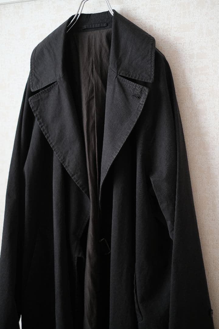 hk　COMOLI 【3】ウォッシュドタイロッケンコート