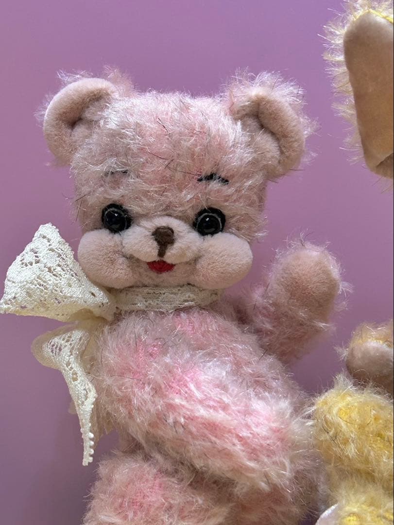 ウサギとクマのぬいぐるみセット