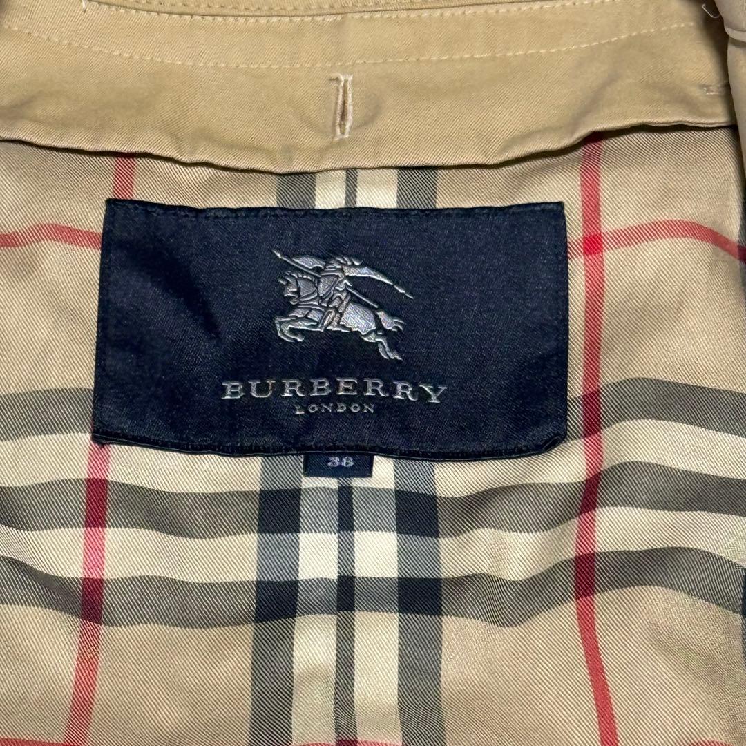 BURBERRY バーバリー ロンドン トレンチコート ノバチェック 38