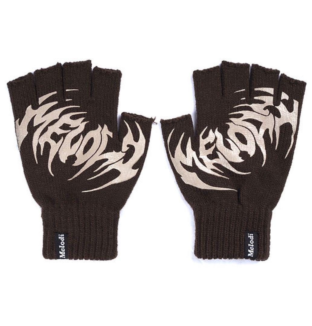 小物 ec melodi FINGERLESS GLOVES