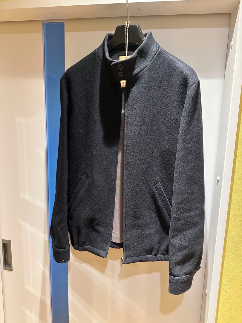 A.P.C. ウールスウィングトップ ブルゾン ネイビー