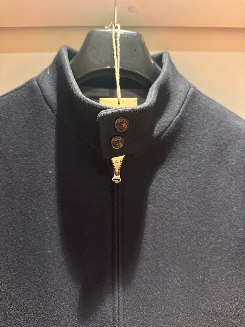 A.P.C. ウールスウィングトップ ブルゾン ネイビー