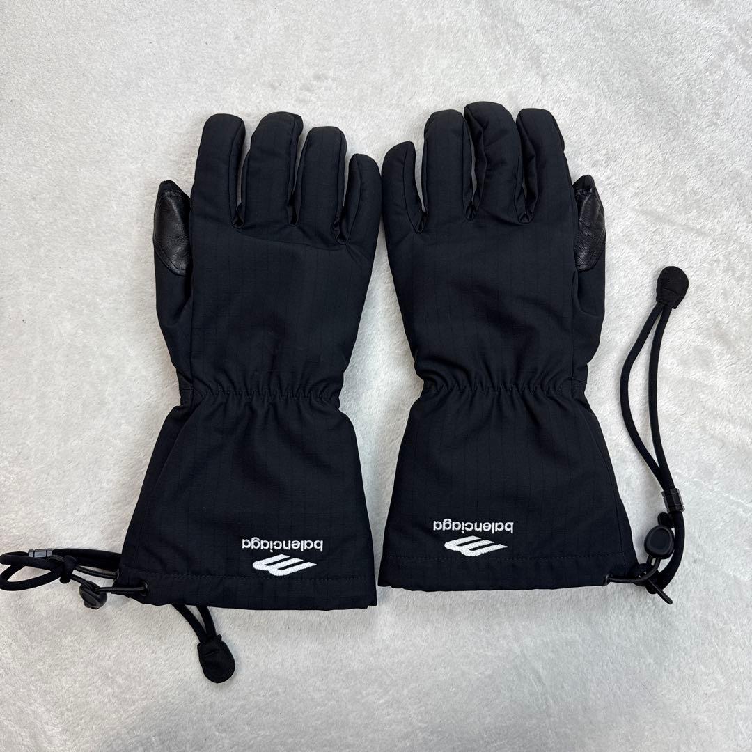 バレンシアガ　3B SPORTS ICON SKI グローブ　ブラックM 極美品