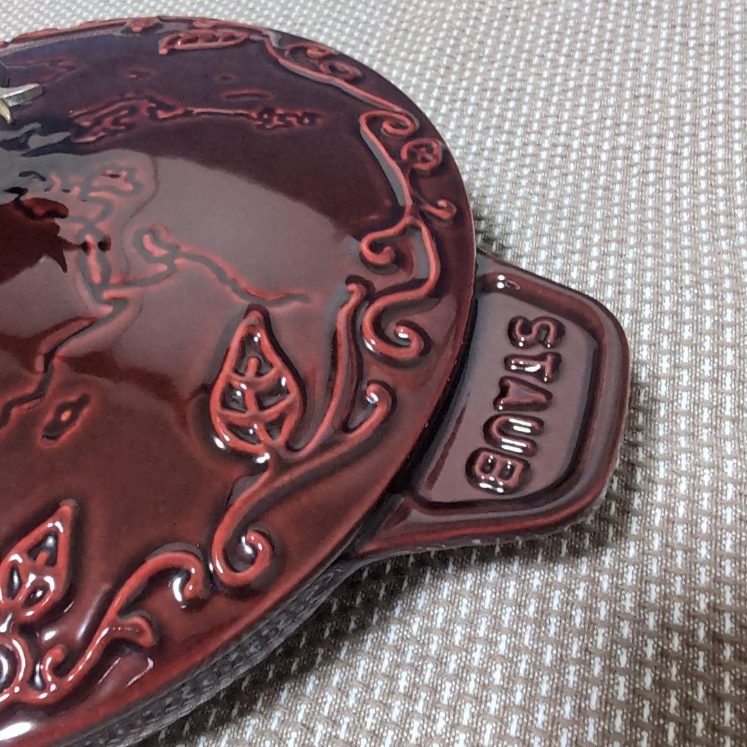 ストウブ トゥモローランド サービングディッシュ 20cm グレナディンレッド