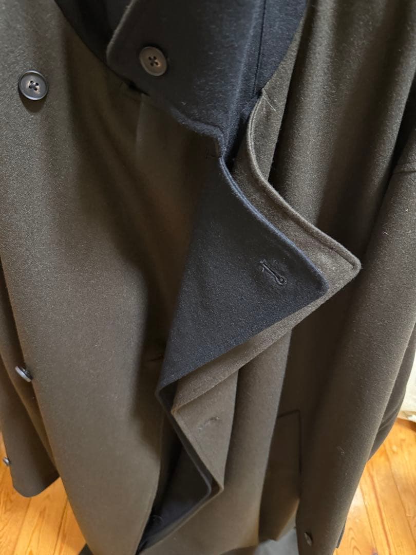 【ssstein】オーバーサイズドッキングダブルブレステッドコート