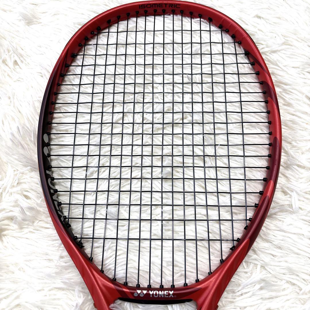 【美品】YONEX Vcore98 2本 グリップ2　硬式テニスラケット レッド