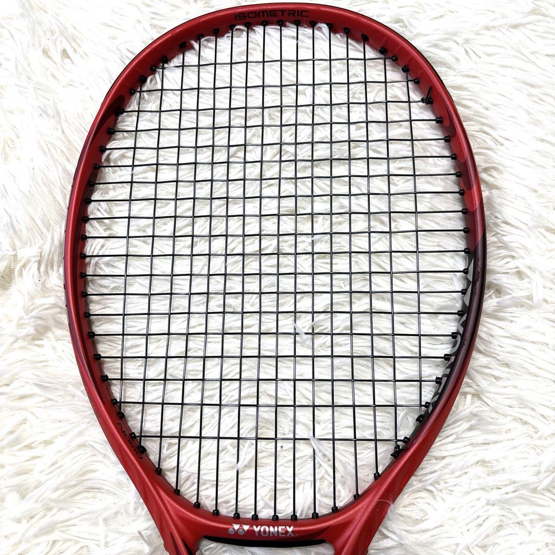 【美品】YONEX Vcore98 2本 グリップ2　硬式テニスラケット レッド