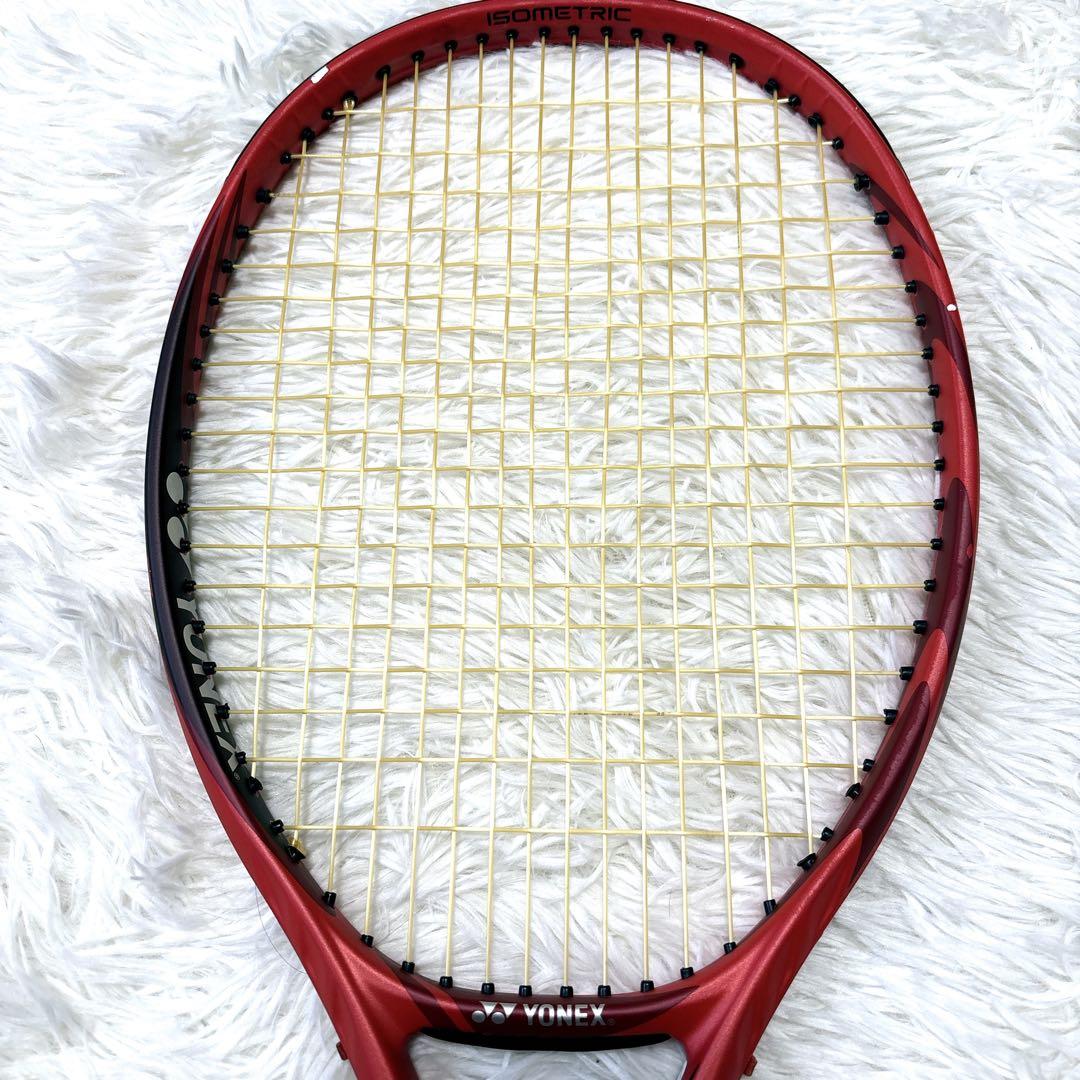 【美品】YONEX Vcore98 2本 グリップ2　硬式テニスラケット レッド
