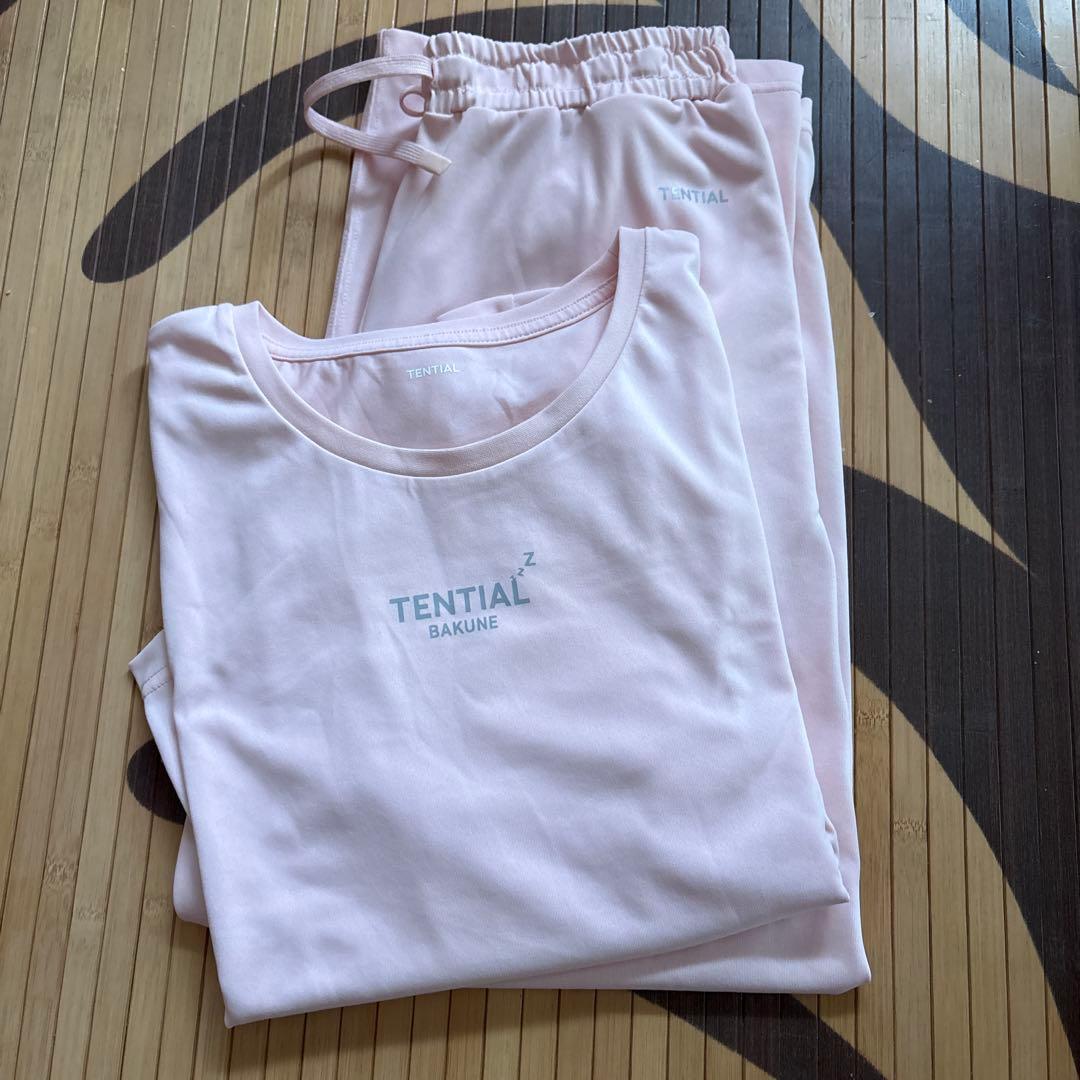 TENTIAL ドライ Women's パジャマ セット　ピンク　Mサイズ