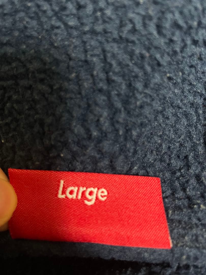 Supreme WINDSTOPPER Zip Up Navy Lサイズ