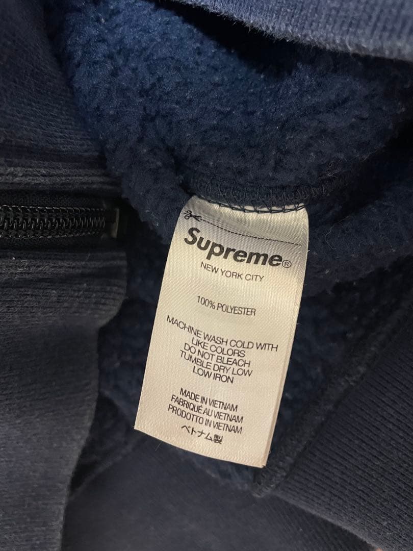Supreme WINDSTOPPER Zip Up Navy Lサイズ