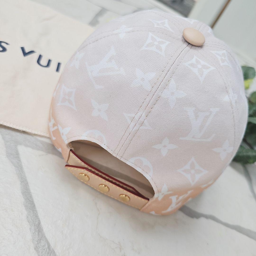 美品✨LOUIS VUITTON モノグラムキャップ　グラデーション　ピンク　M